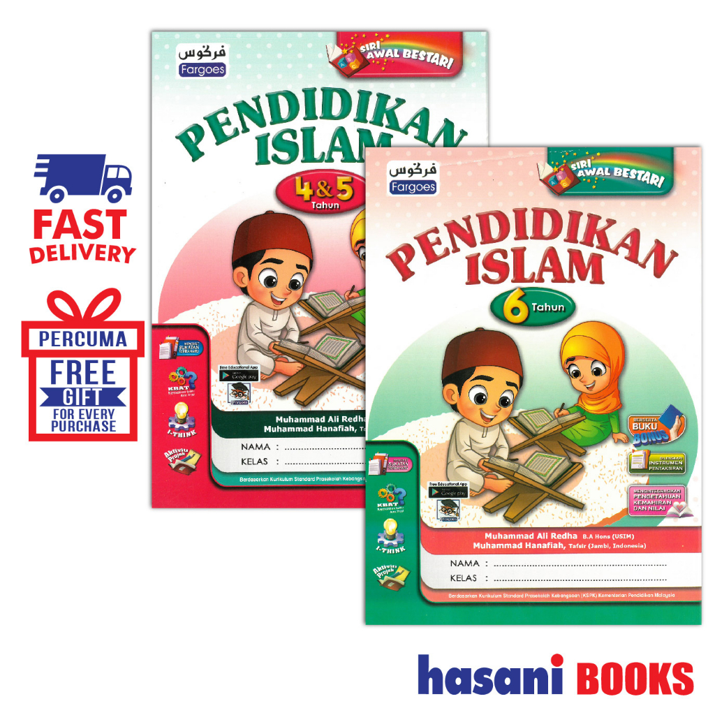 Hasani Fargoes Siri Awal Bestari Pendidikan Islam Prasekolah | Shopee ...