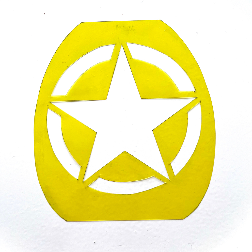 STAR ARMY BADMINTON RACKET STENCIL | Shopee Malaysia