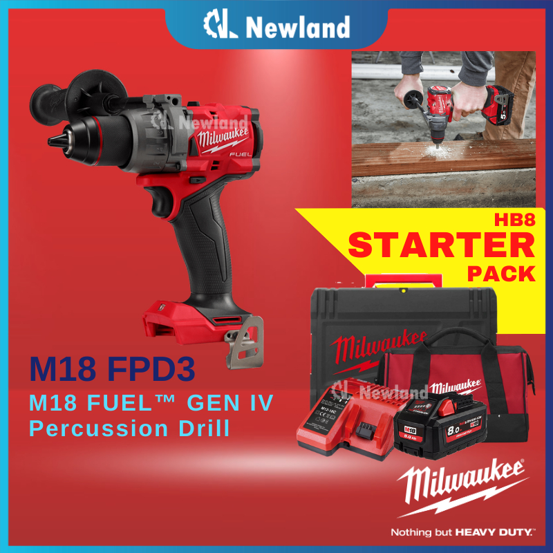 Milwaukee M18 FPD3-502X / M18 FID3 / Percussion Drill / Hammer Drill ...