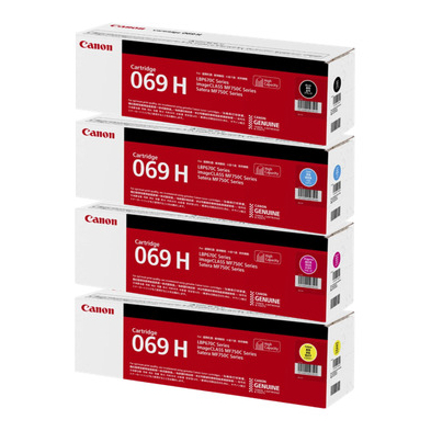 CANON 069H CANON TONER CARTRIDGE 069H HIGH CAPACITY BLACK / CYAN ...