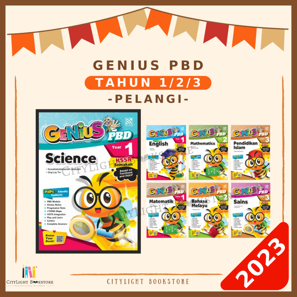 Citylight Buku Latihan Genius Pbd Tahun Kssr Pelangi Shopee Malaysia