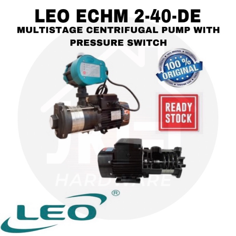 (100%ORIGINAL) LEO ECHM 2-40-DE MULTISTAGE CENTRIFUGAL PUMP WITH ...