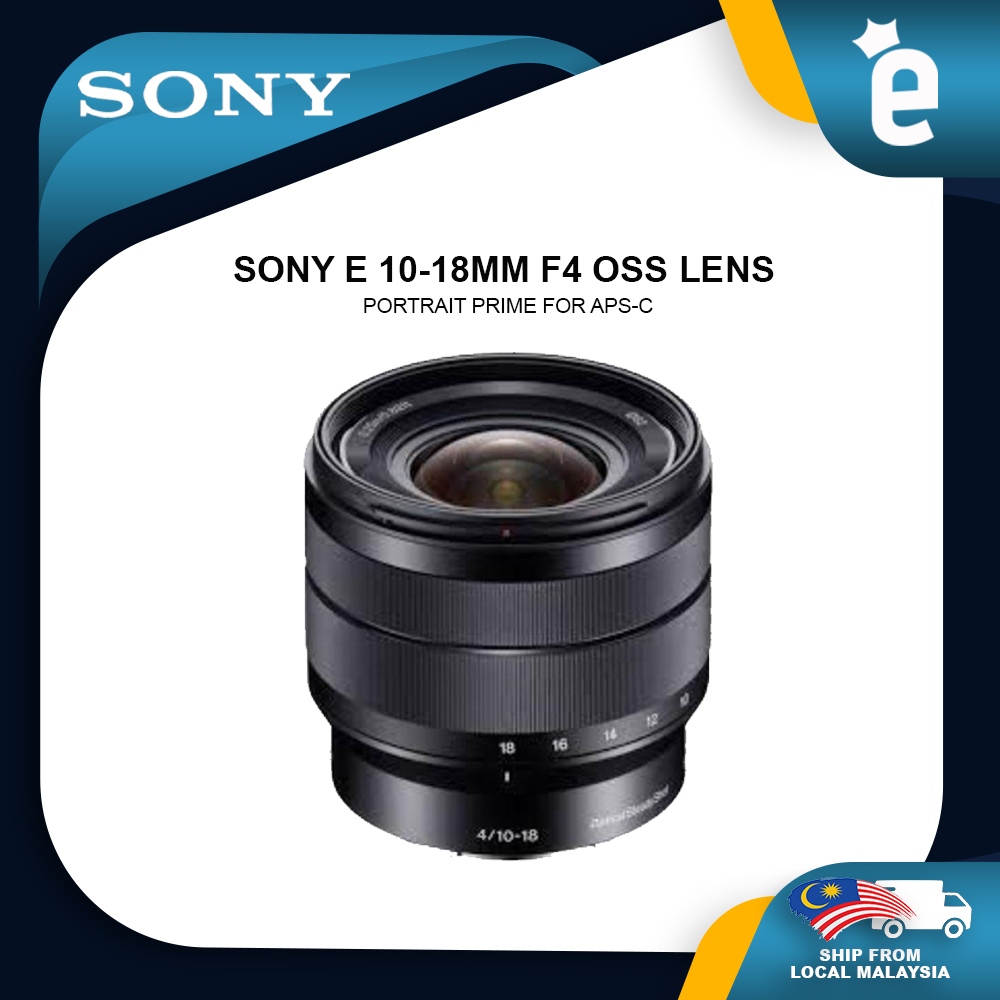 Sony Lens 1018mm F4 OSS Lens (EMount) (SEL1018) (Original Sony