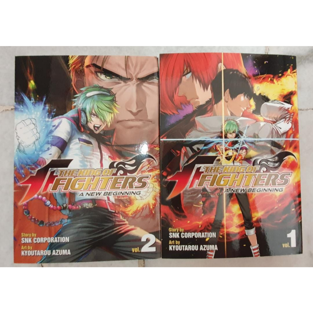 KING OF FIGHTERS NEW BEGINNING GRAPHIC NOVEL VOL 1 & 2 MANGA | Shopee ...