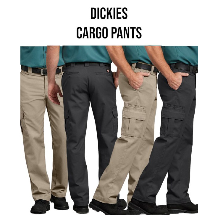 Dickies Flex Regular Fit Straight Leg Cargo Pants Shopee Malaysia 