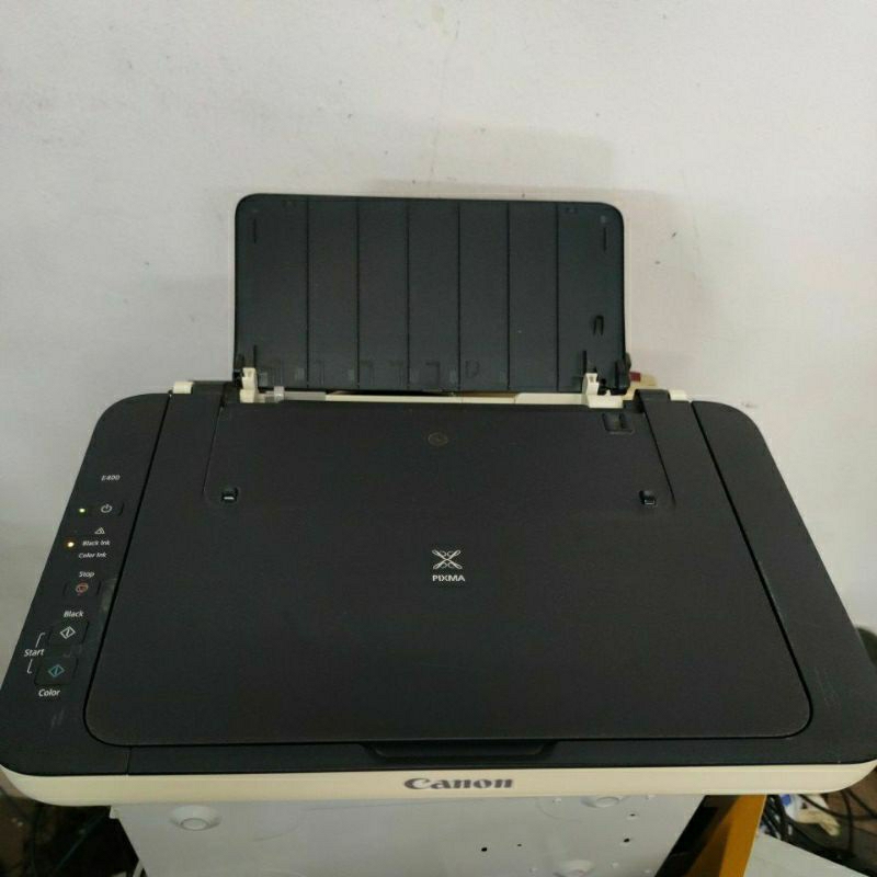 CANON E400 PRINT/SCAN/COPY COLOR PRINTERNO INK CARTRIDGES (USED