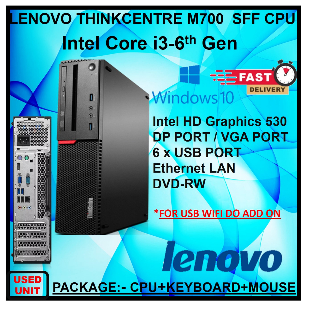 Lenovo ThinkCentre M72e Tiny Számítógép