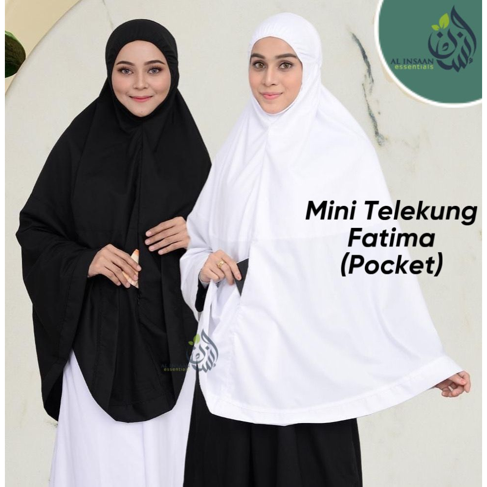 Mini Telekung Japanese Cotton with Pocket | Shopee Malaysia