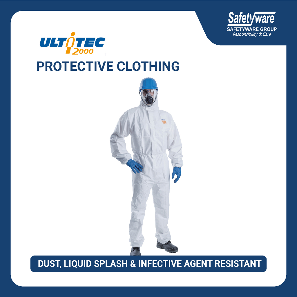 Protective Suit ULTITEC 2000 Oil, Liquid Splash Infective Agents ...