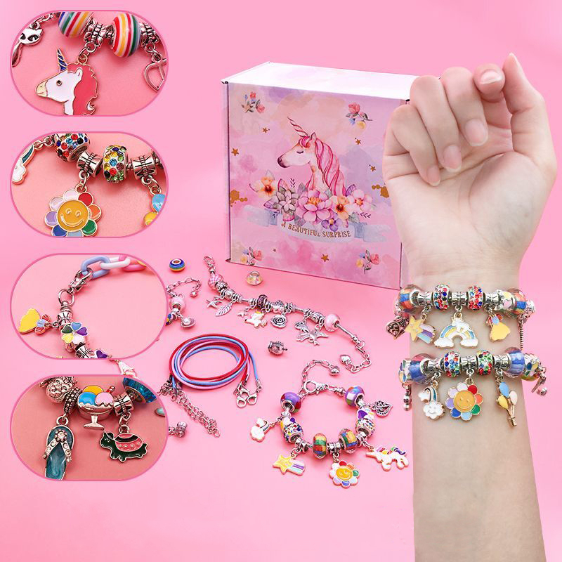 monochef DIY Charm Bracelet Making Kit, Jewelry Making Supplies