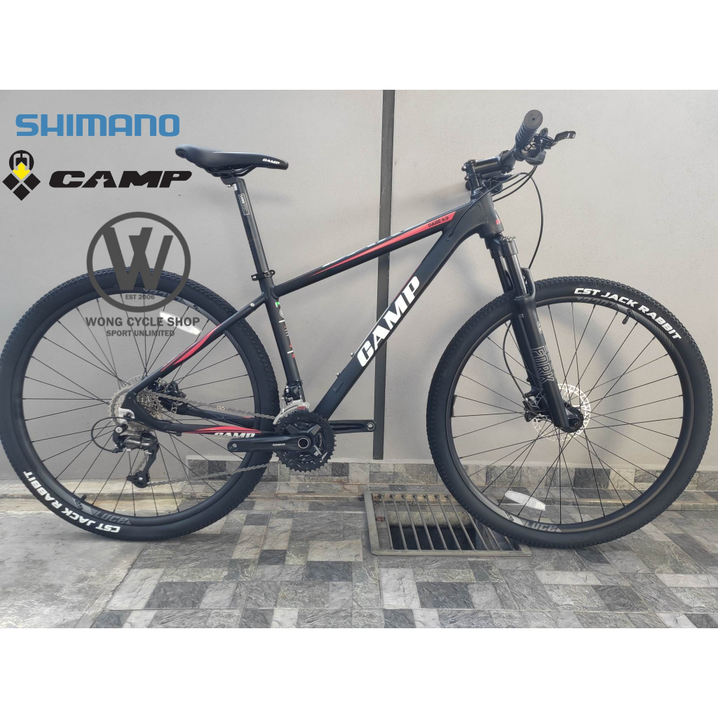 Mountainbike Camp Dare9.9 29er Italy Technology Fully Shimano Altus 2x9gear hydraulic brake Shopee Malaysia