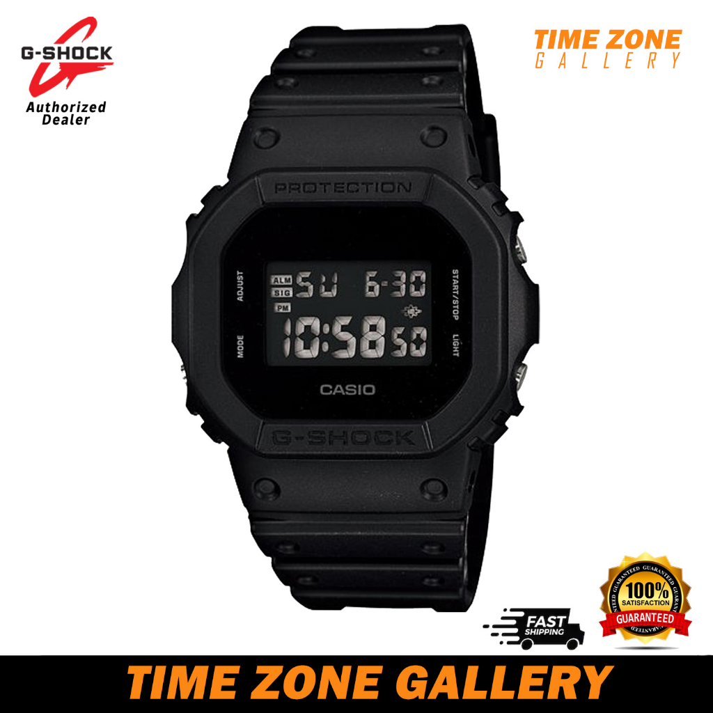 DW5600BB-1, Digital Black Men's Watch G-SHOCK