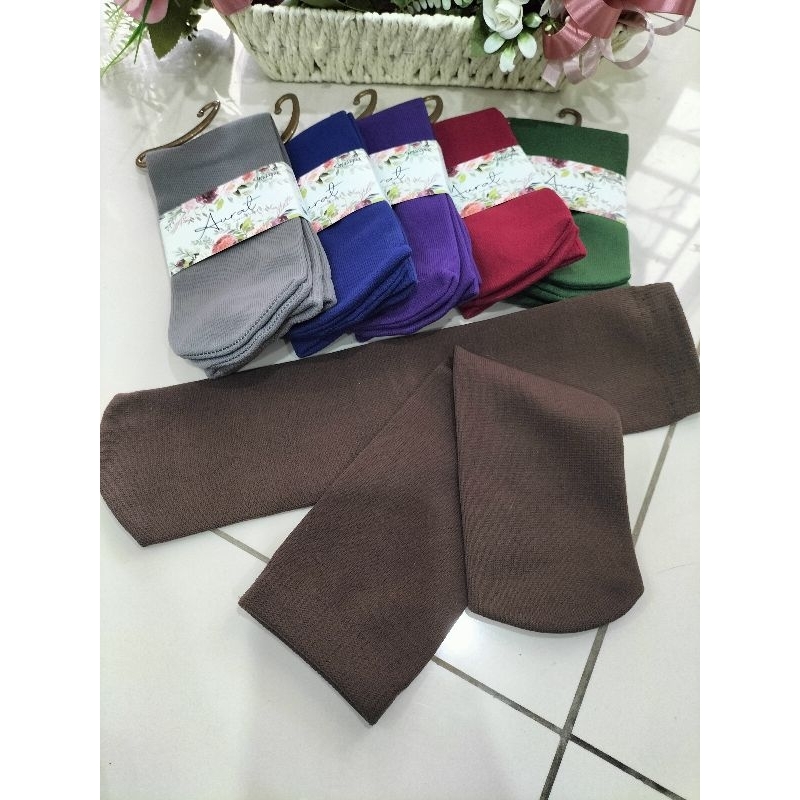 Stokin Berpantang -Plain Cotton | Shopee Malaysia