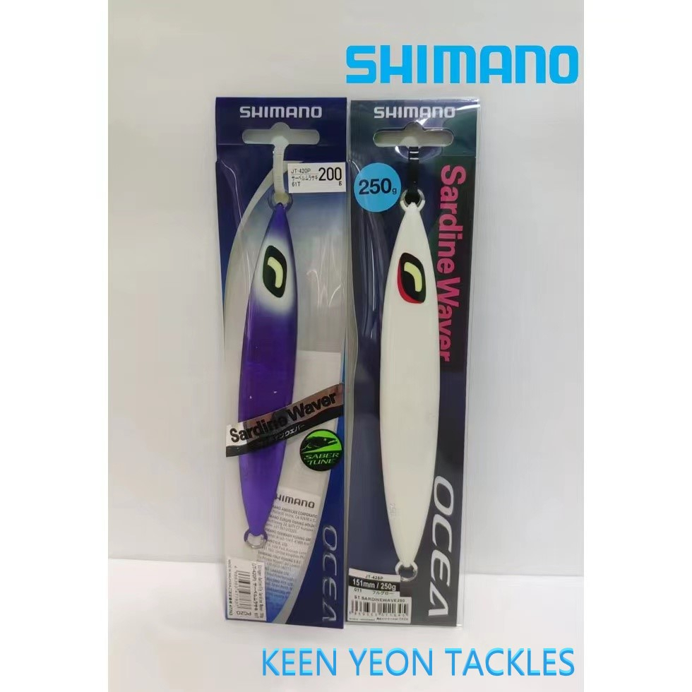 SHIMANO SARDINE WAVER OCEA METAL JIG 180g - 250g | Shopee Malaysia