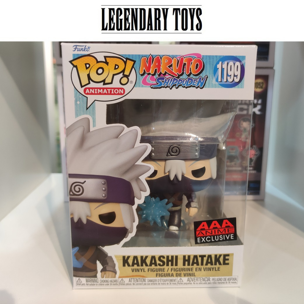 Funko Pop! Naruto Shippuden Kakashi Hatake Vinyl Figure AAA Exclusive #1199  GITD