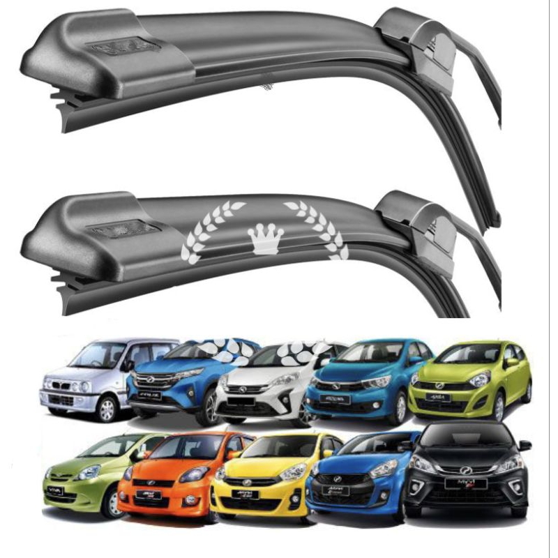 perodua wiper silicone wiper alza aruz axia bezza kancil kelisa kembara ...