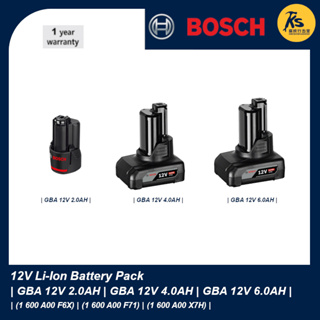 BOSCH Batterie 12V 6.0Ah li-ion GBA - 1600A00X7H