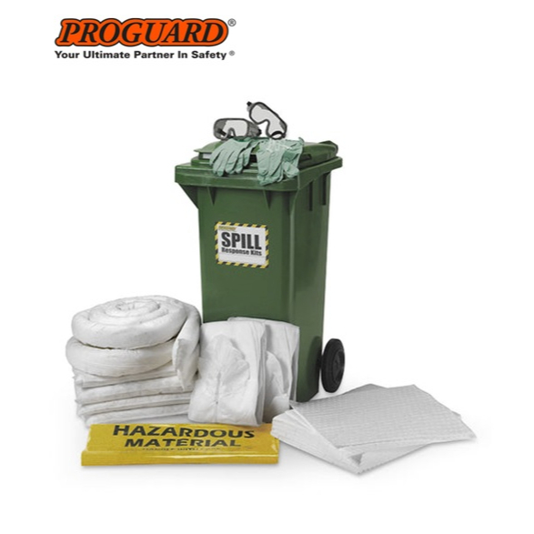 120 Liter Oil Only Portable Spill Kit Dispenser Spill Kit Cart Spill ...