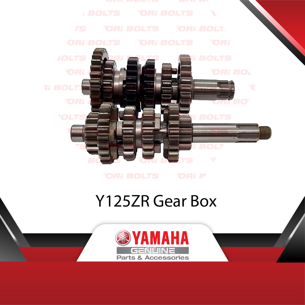 Yamaha Original Y125ZR Y125Z (1101) Gear Box Assy Drive Axle Main Axle