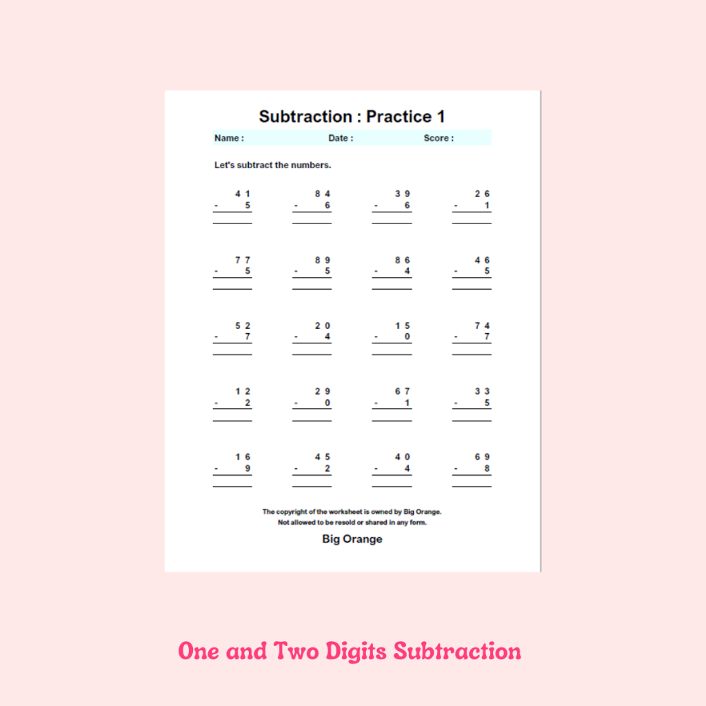 Printable Mathematics Worksheets - 6000 Questions, Addition ...