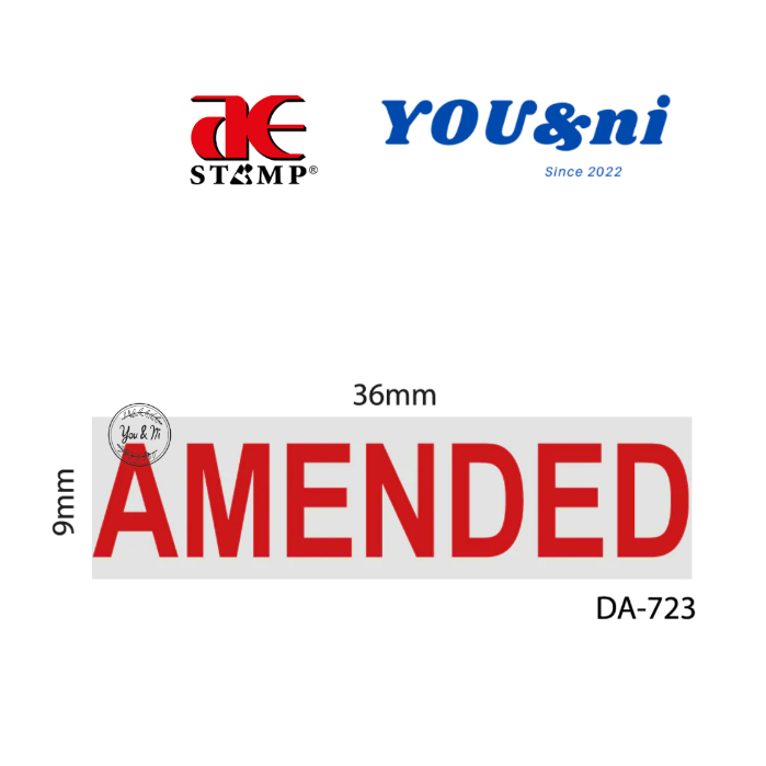 100% Original AE Flash Ready Stamp Chop Office/Pejabat (PAID/CASH ...