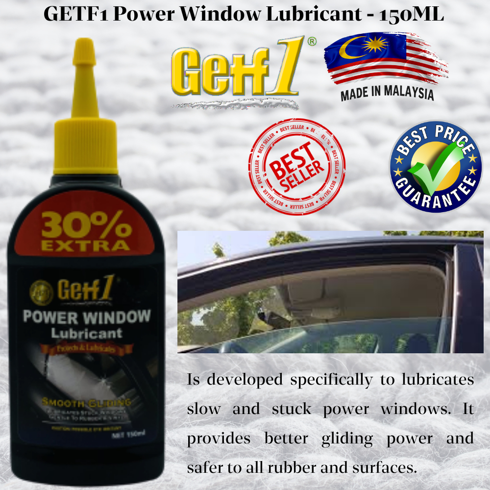 GETF1 Power Window Lubricant Protects & Lubricates - 150ML | Shopee Malaysia