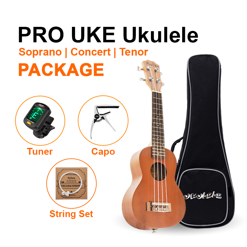 Ukulele soprano store e tenor