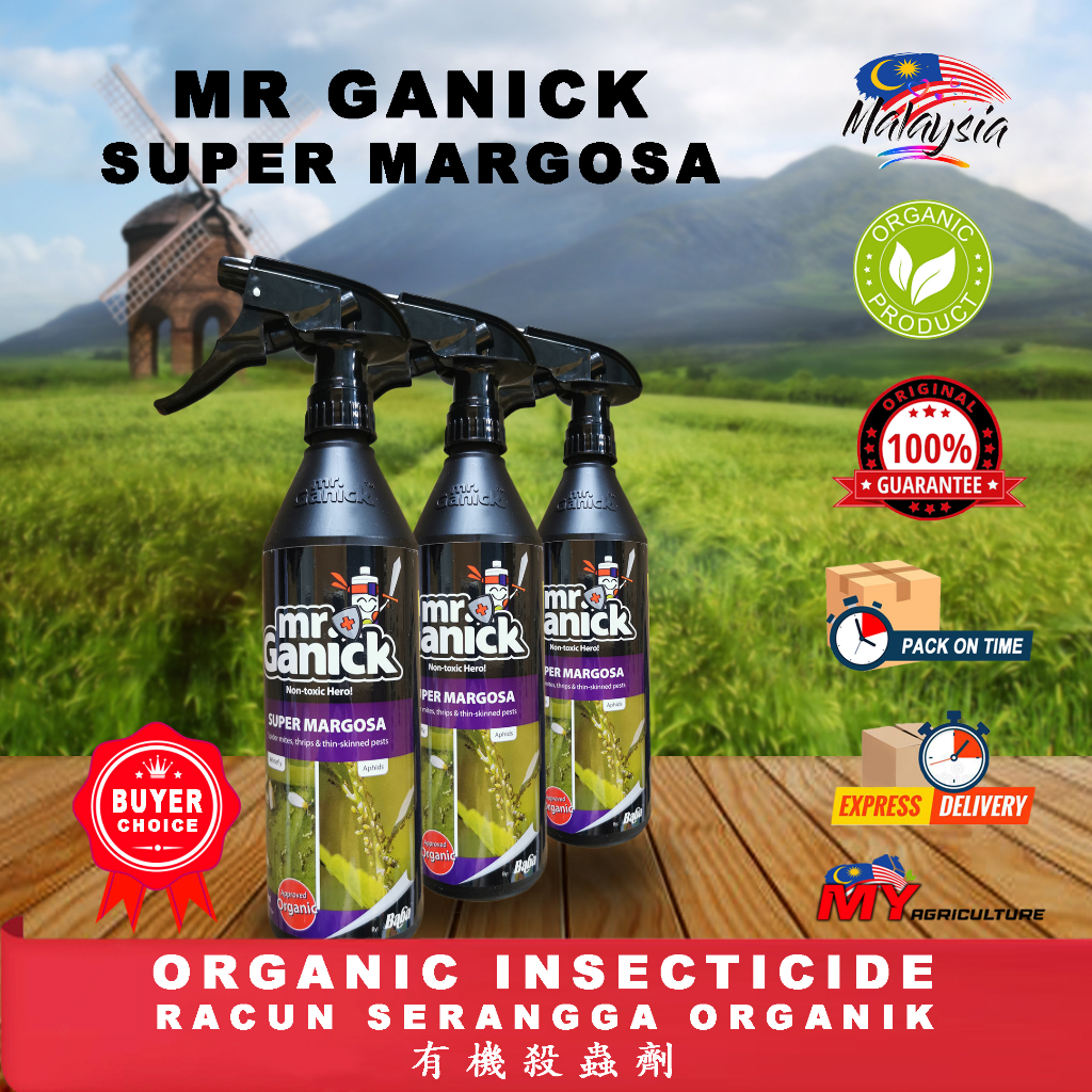 BABA MR GANICK SUPER MARGOSA RACUN SERANGGA ORGANIK ORGANIC INSECTICIDE ...