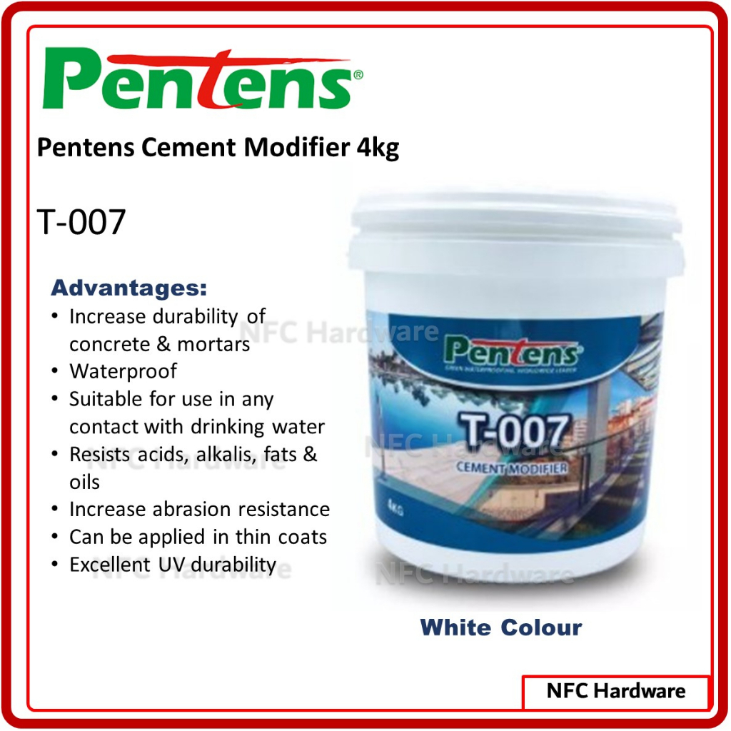 PENTENS T-007 Cement Modifier 4kg | Shopee Malaysia