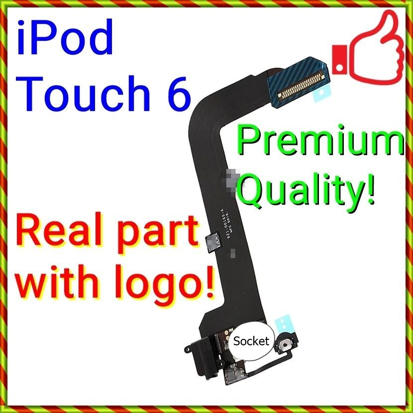 (2 Colors) NEW ORI Charging Port Board Home Button Flex Ribbon for iPod ...