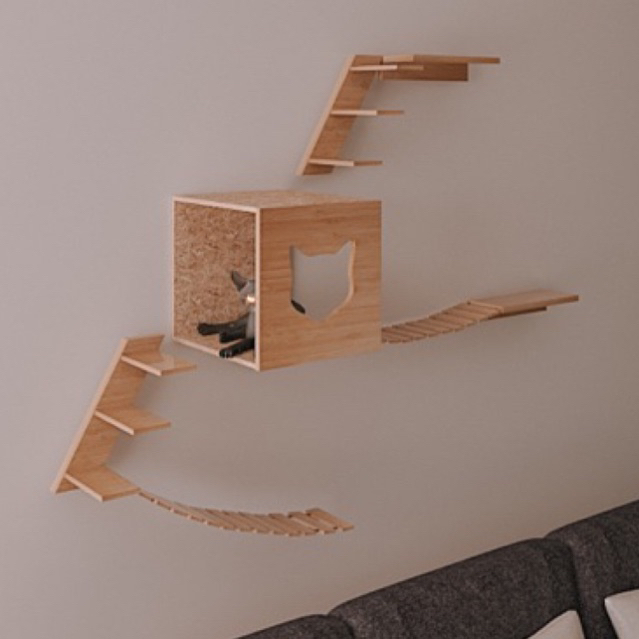 READYSTOCK Cat Box house / rumah kotak kucing 30cmx36cmx42cm Shopee Malaysia