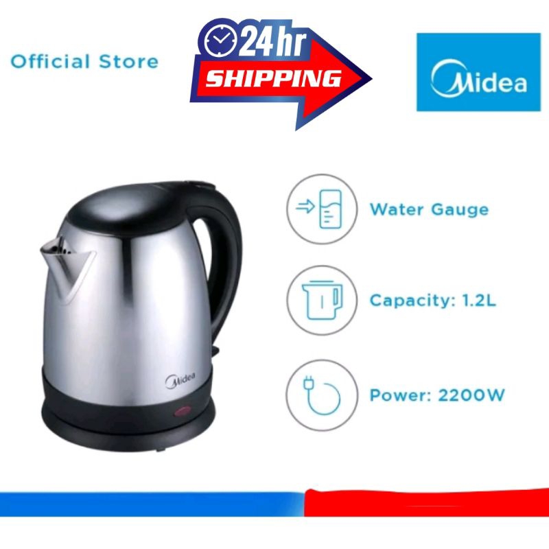 Khind Midea Jug Kettle Stainless Steel Jug Kettle Conceal Heating