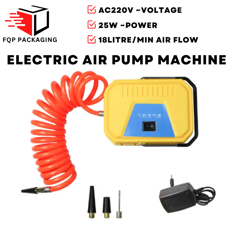 Electric Air Pump Machine Mesin Pam Angin elektrik Bubble Wrap Mesin