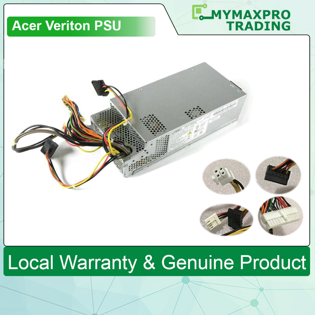 Alimentation ACER 220W – PY.2200F.001 – Pour Aspire, EMachines, Gateway, Veriton – Occasion