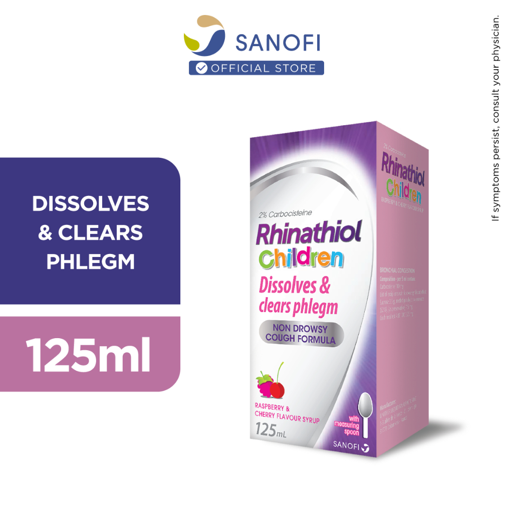 Rhinathiol Cough Relief Children Syrup (125ml) Shopee Malaysia