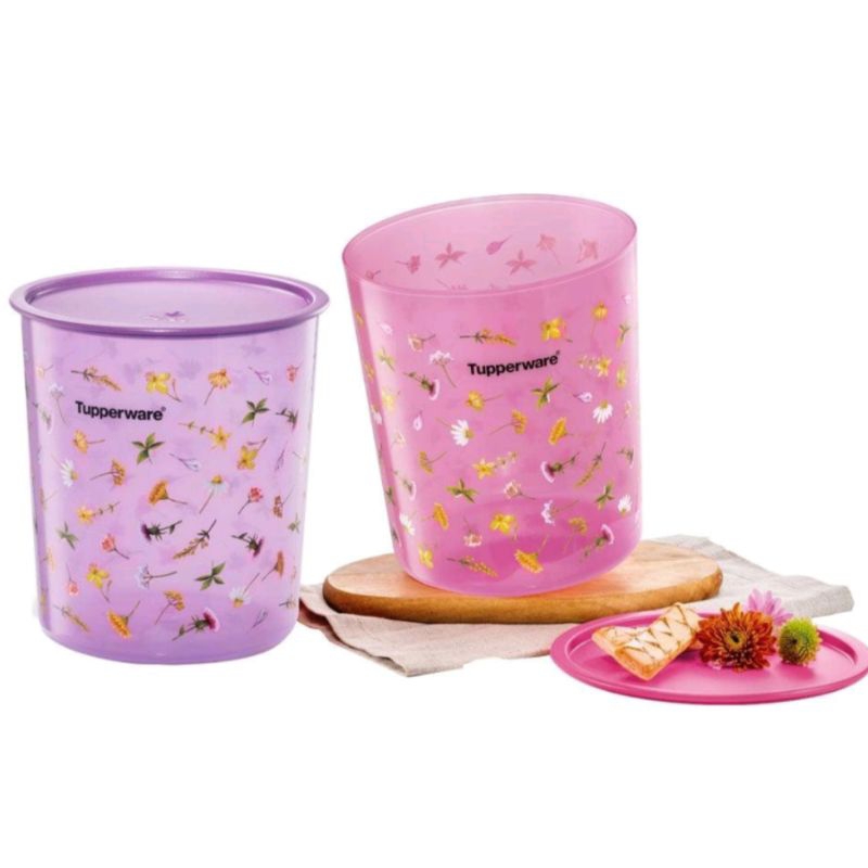 Tupperware Spring Bloom Maxi Canister (1pc) 5.5L | Shopee Malaysia
