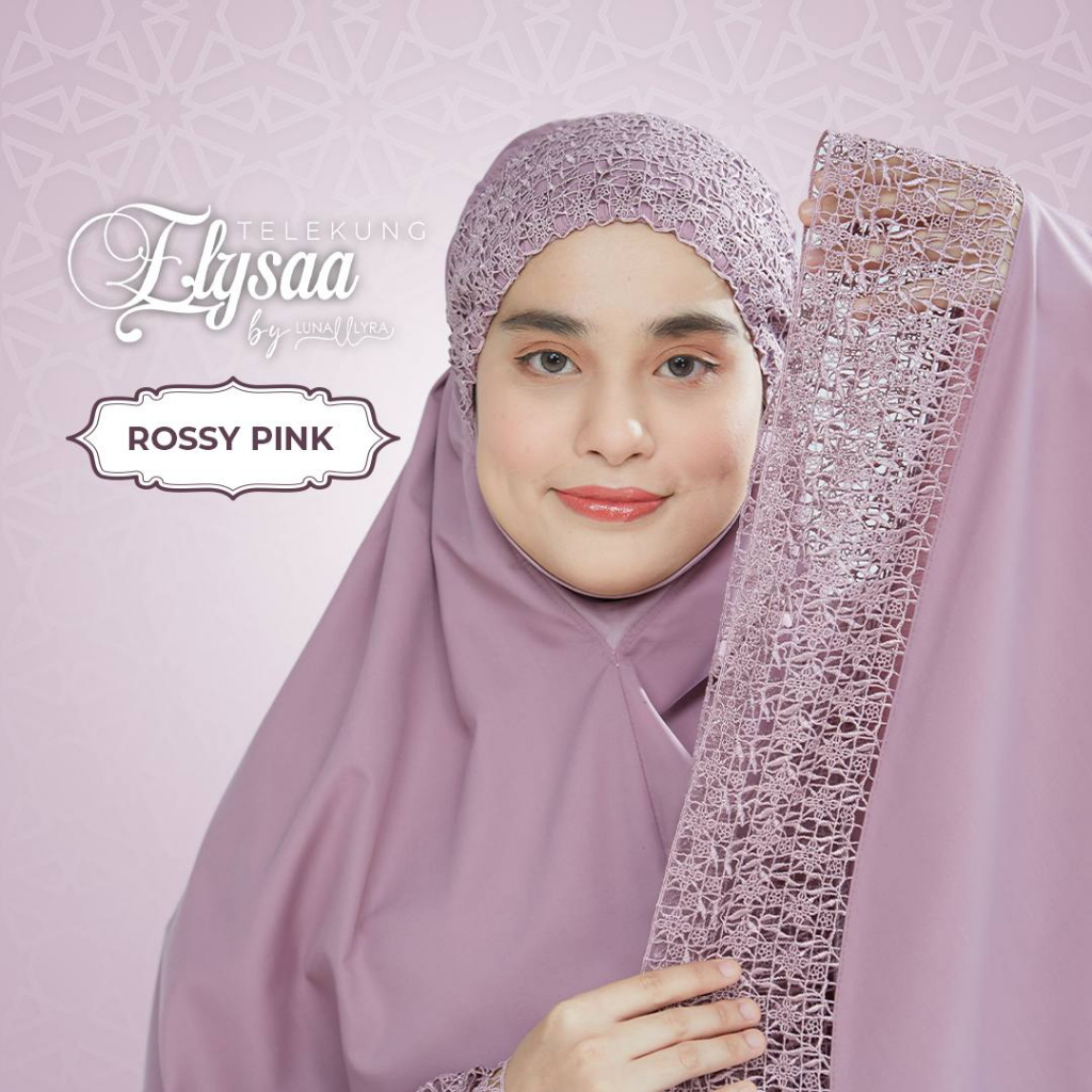 Nauraa Series (Telekung Elysaa) - In Rossy Pink | Shopee Malaysia