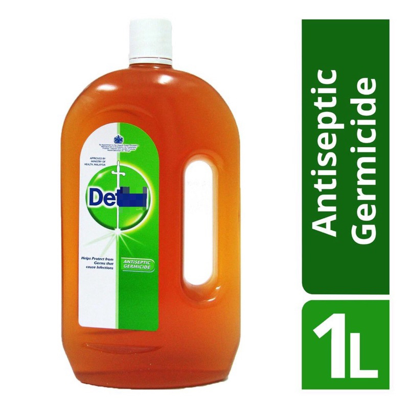 Dettol Brown Antiseptic Liquid 250ml 500ml 750ml 1liter Shopee Malaysia