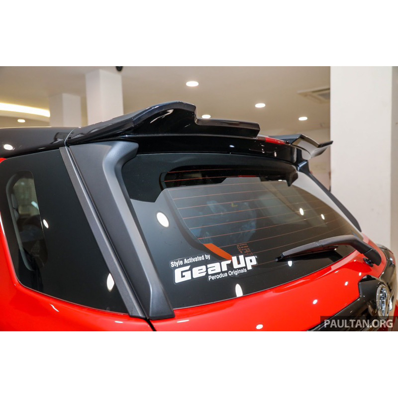 Perodua Ativa Gear Up Oem Spoiler With Paint (100% Original Design ...