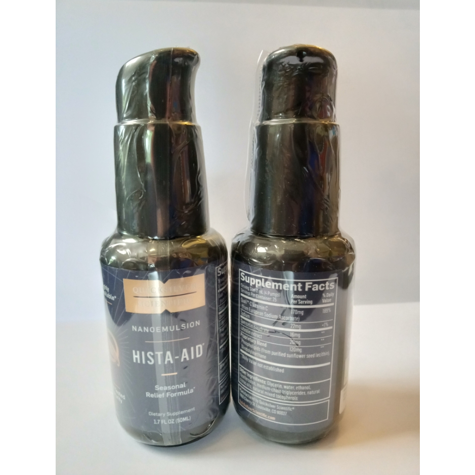 Nanoemulsified HistaAid Liposomal Vitamin C, Quercetin