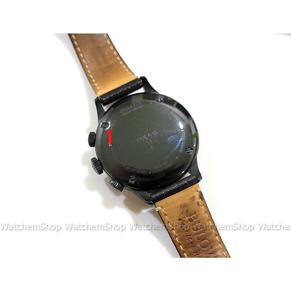Bulova Accu Swiss Type A 15 Pilot First Reissue 40mm Swiss Automatic Watch Shopee Malaysia