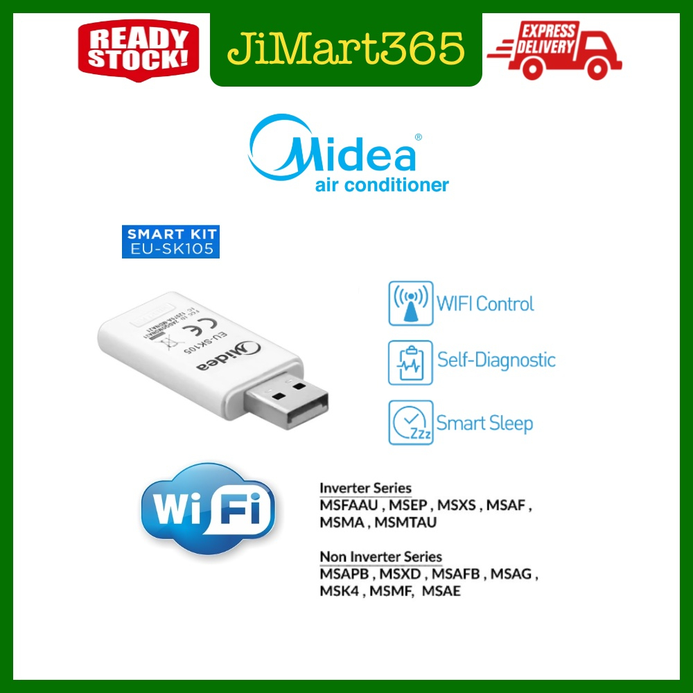 Midea Air Conditioner WIFI Connect Smart Kit | EU-SK105 SK-105 [WIFI ...