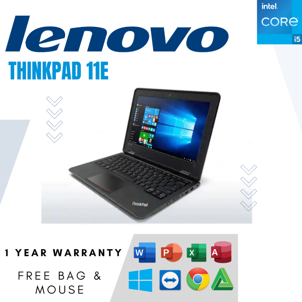 LENOVO THINKPAD 11E 1 YEAR WARRANTY Shopee Malaysia
