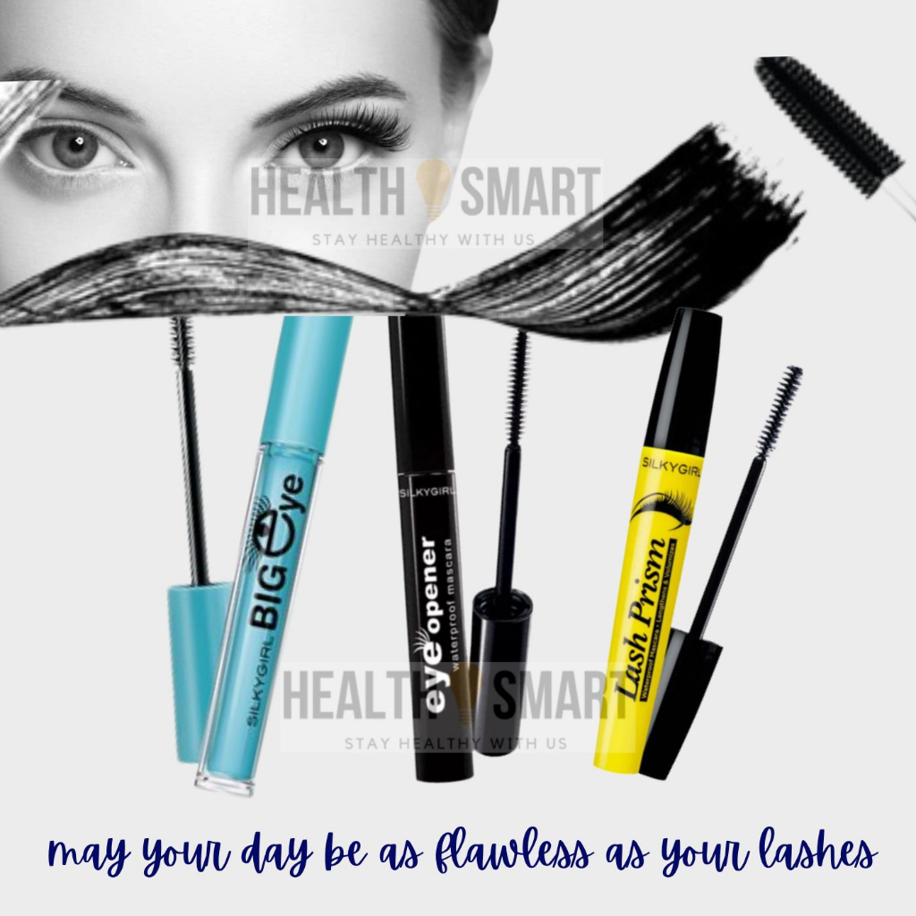 SilkyGirl Mascara/ Lash Prism Blackest Black/ Big Eye/ Eye Opener