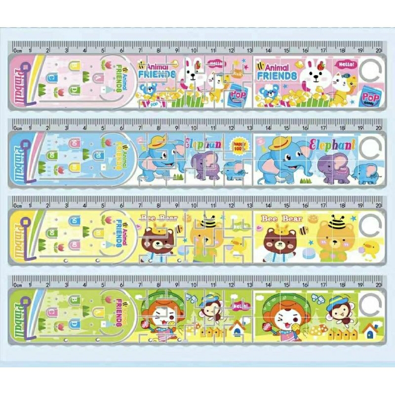 Cute Cartoon Maze Design Ruler 20cm | Shopee Malaysia