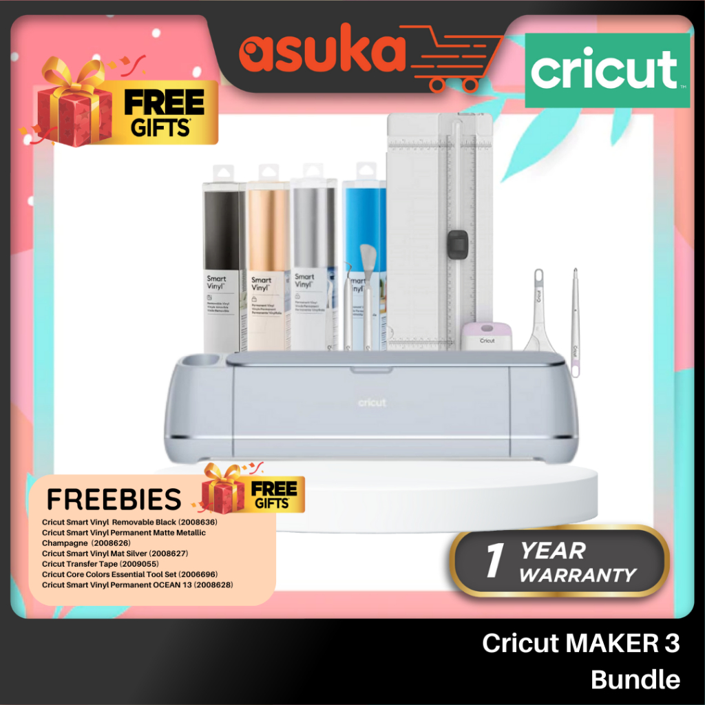Cricut MAKER 3 cutting / writing / scoring / foiling / debrossing
