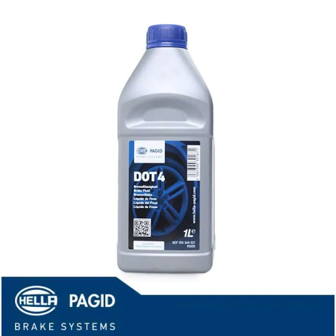 VW BMW Mercedes Brake Fluid Dot 4 Hella Pagid 1L Shopee Malaysia