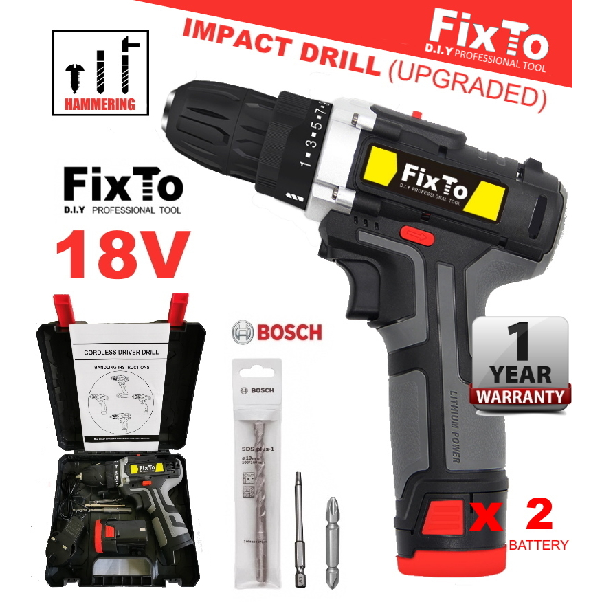 Fixto 2025 impact wrench