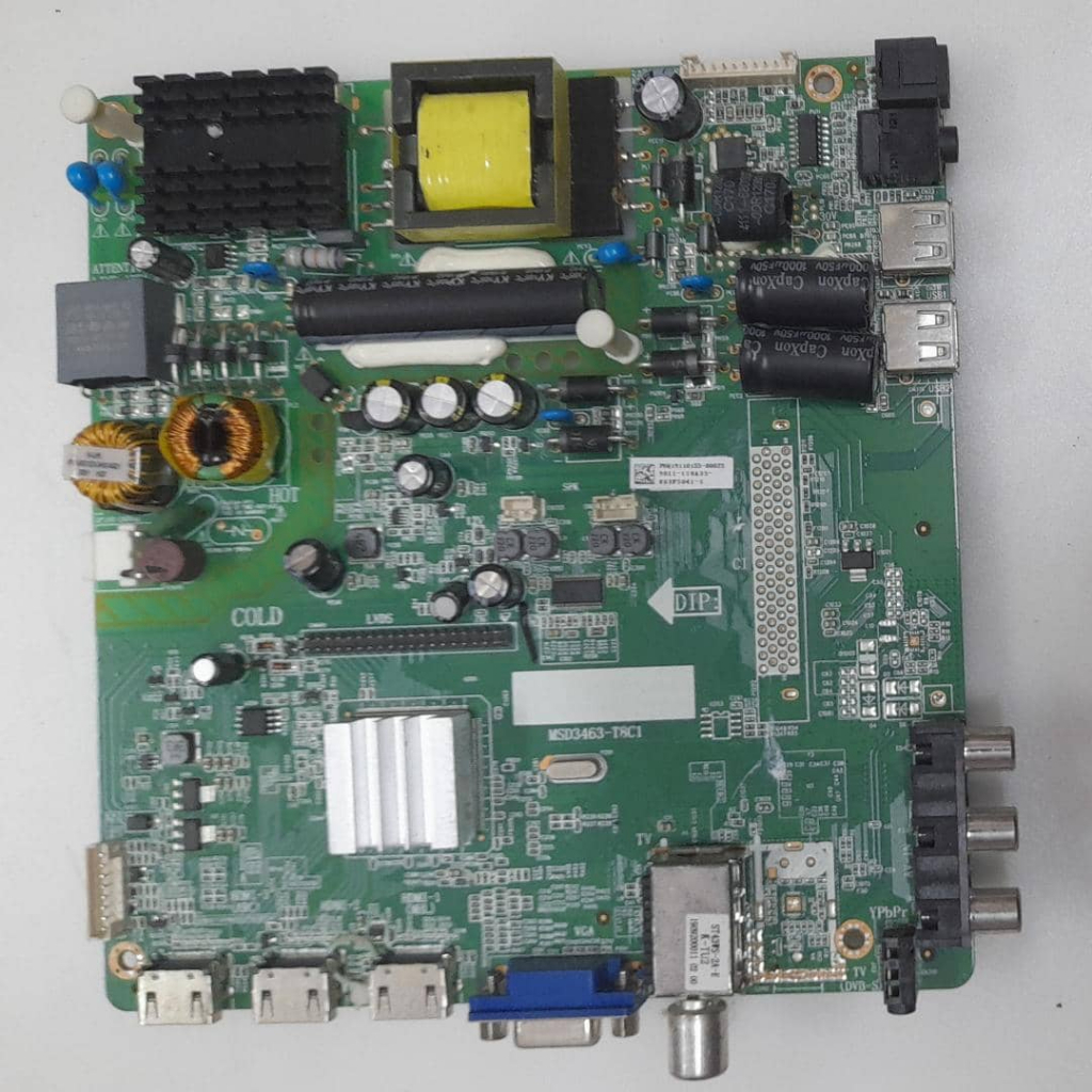 Philips 43PFT4002S/98 Mainboard, Tcon, Tcon Ribbon, LVDS, Button. Used