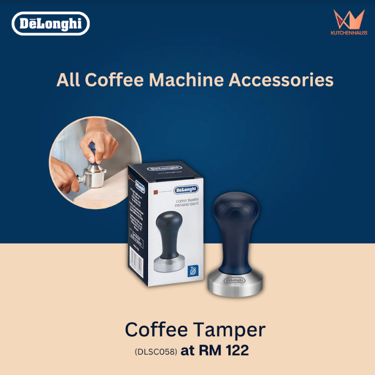 DeLonghi Professional Barista Coffee Tamper 51mm All Coffee